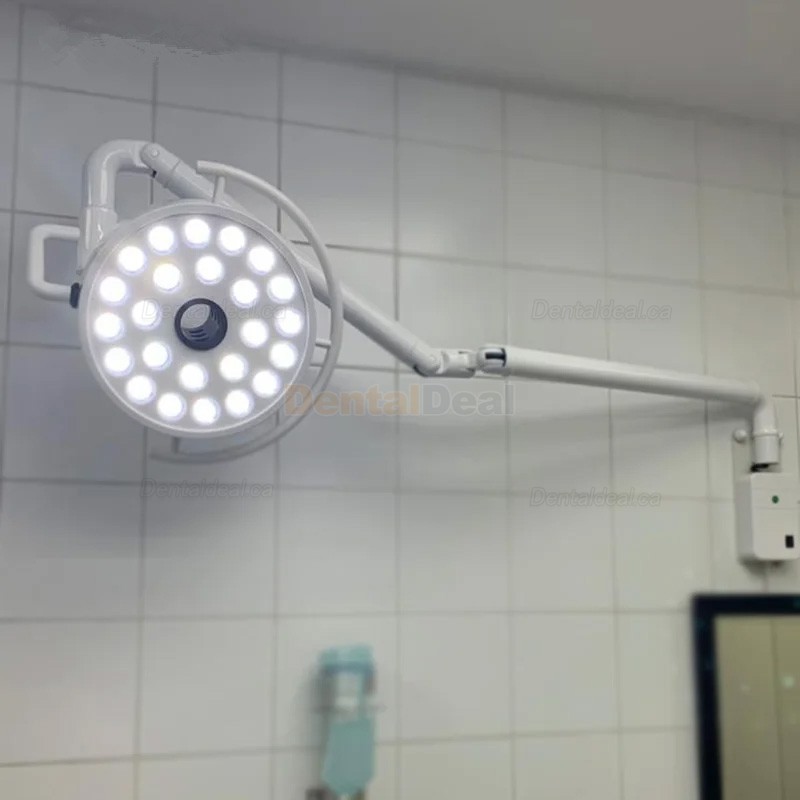 72W Wall-Mounted Dental Surgical Lamp 24 LEDs Dental Shadowless Operating Light